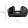 image:imageBowFlex Results Series 1090 SelectTech Single Dumbbell