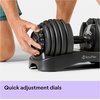 image:imageBowFlex Results Series SelectTech DumbbellsBlack