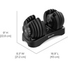 image:imageBowFlex Results Series SelectTech DumbbellsBlack